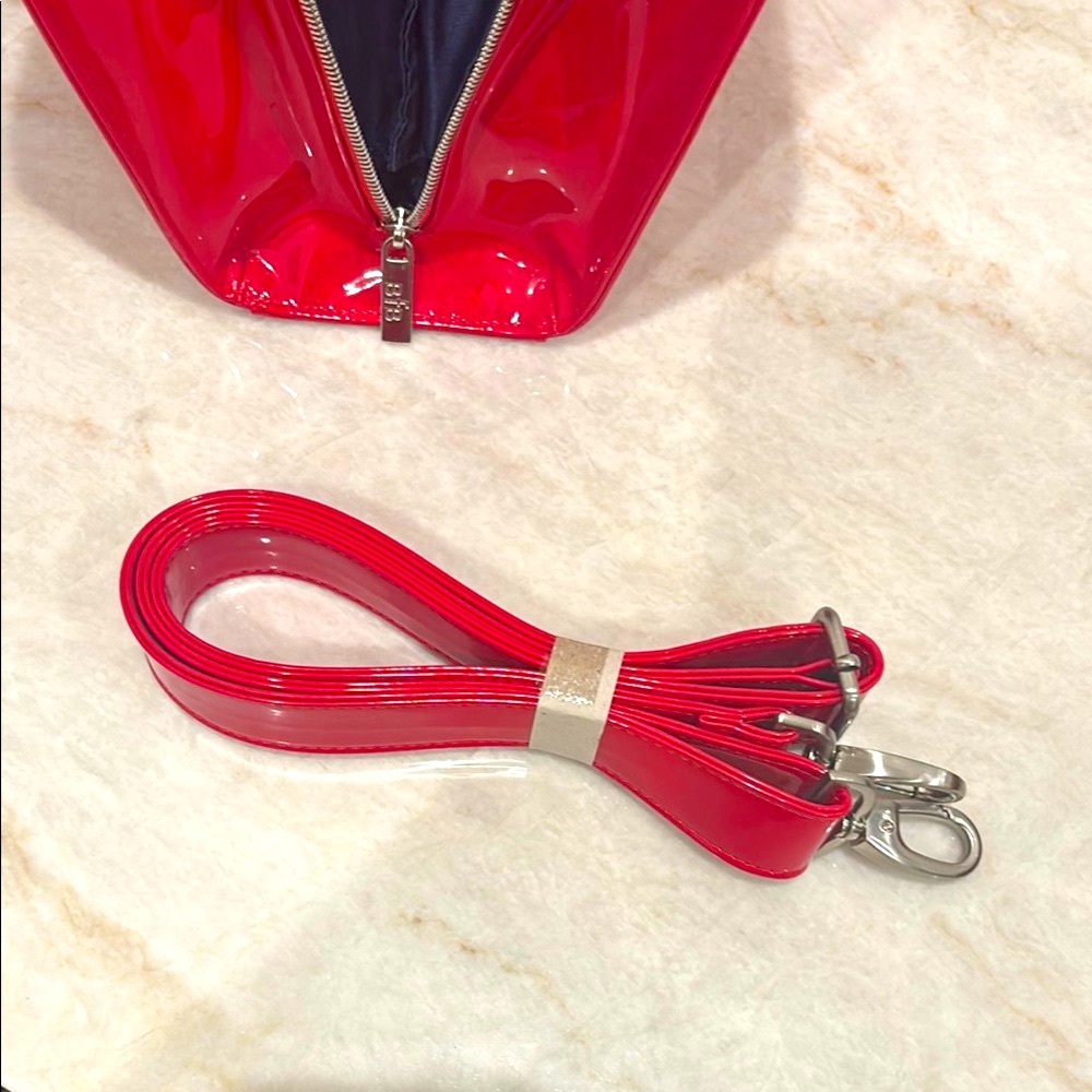 My Best Friend is a Bag | Lindsay 17” Red Vegan Laptop Tote Bag.NWT - Picture 11 of 11